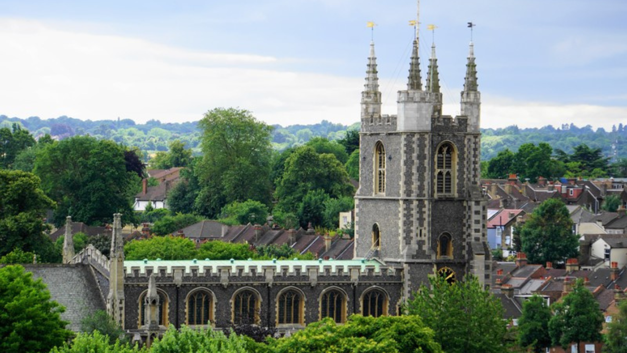 Ariel picture of Croydon Minster