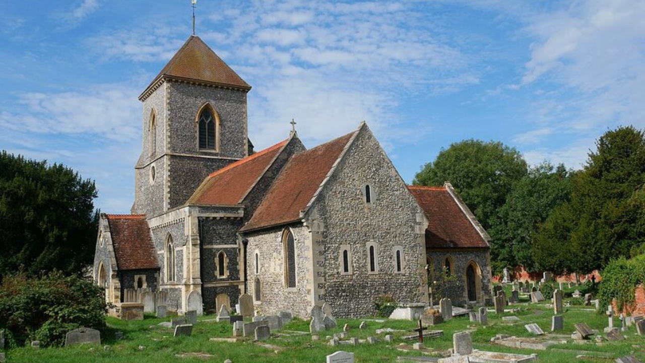 Photo of a church.