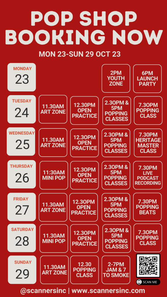 Popin' Pete's Pop Shop schedule
