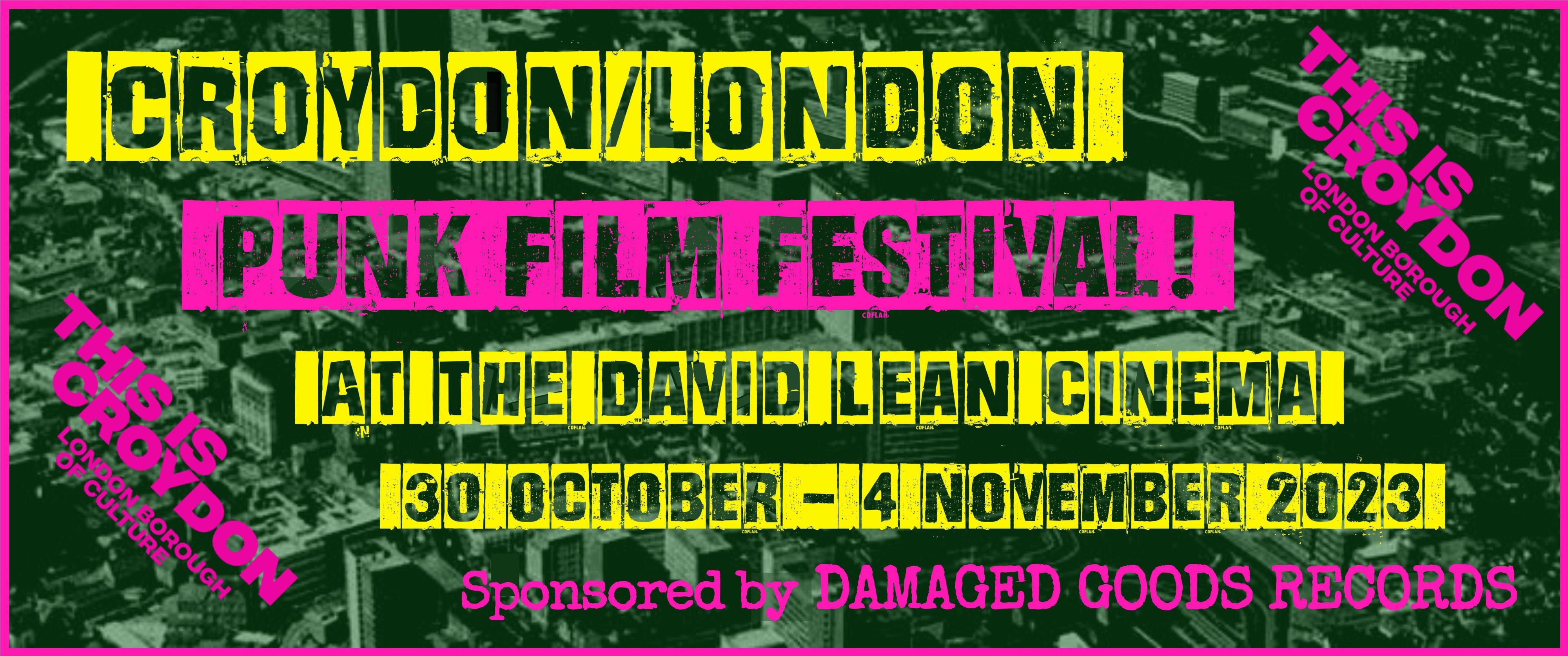 Poster for Punk Film Festival